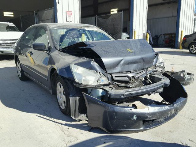 1HGCM56485A121161 - 2005 HONDA ACCORD LX GRAY photo 1