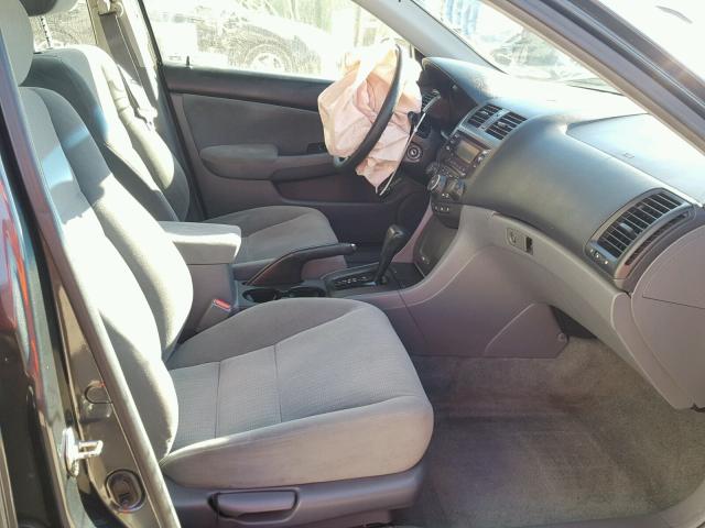 1HGCM56485A121161 - 2005 HONDA ACCORD LX GRAY photo 5