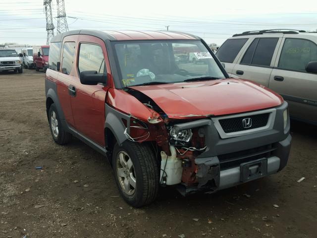 5J6YH28523L027656 - 2003 HONDA ELEMENT EX ORANGE photo 1