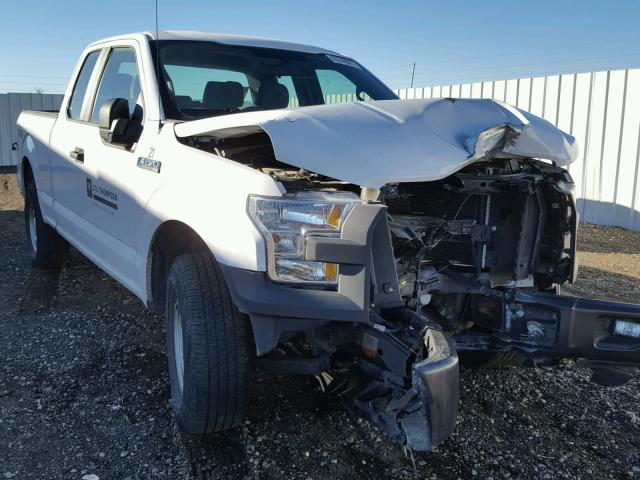 1FTFX1EF6FKF04557 - 2015 FORD F150 SUPER WHITE photo 1