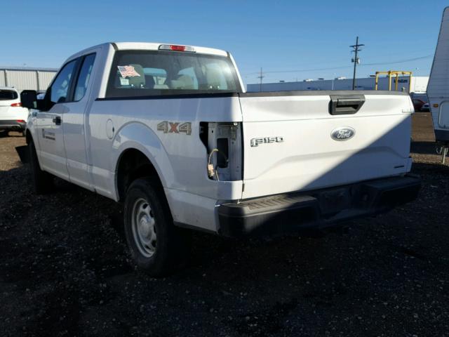 1FTFX1EF6FKF04557 - 2015 FORD F150 SUPER WHITE photo 3