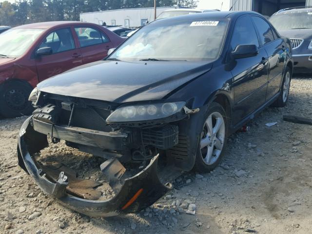 1YVHP80C685M45505 - 2008 MAZDA 6 I BLACK photo 2