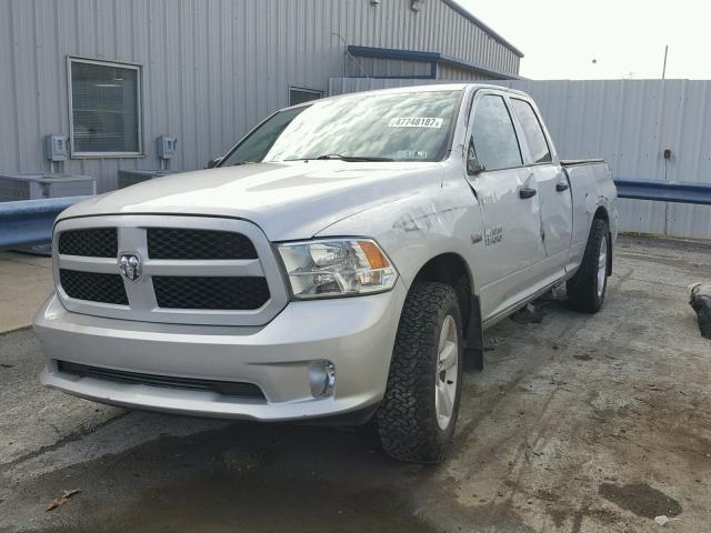 1C6RR7FT5FS657095 - 2015 RAM 1500 ST SILVER photo 2