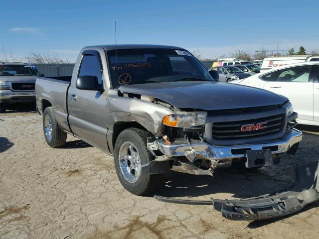 3GTEC14XX7G206524 - 2007 GMC NEW SIERRA SILVER photo 1