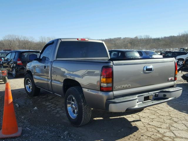 3GTEC14XX7G206524 - 2007 GMC NEW SIERRA SILVER photo 3