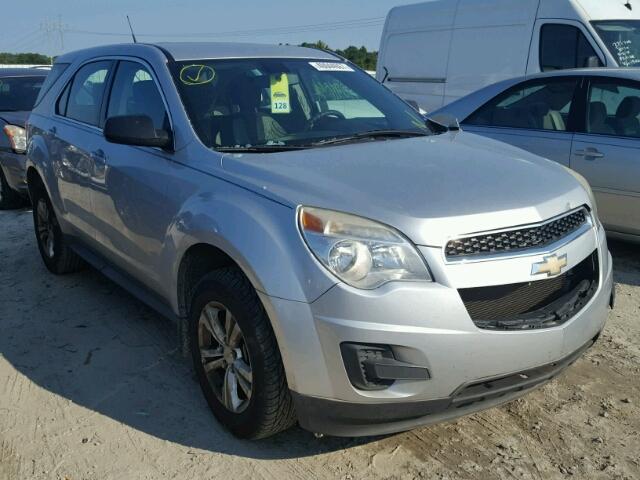 2CNALBEW2A6413255 - 2010 CHEVROLET EQUINOX LS SILVER photo 1