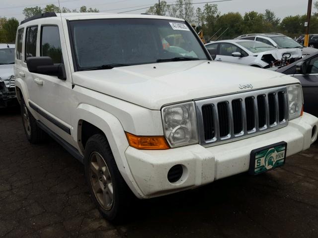 1J8HG48K57C663674 - 2007 JEEP COMMANDER თეთრი ფოტო 1