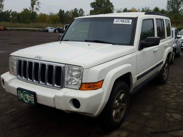1J8HG48K57C663674 - 2007 JEEP COMMANDER თეთრი ფოტო 2