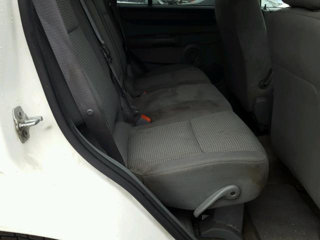 1J8HG48K57C663674 - 2007 JEEP COMMANDER თეთრი ფოტო 6