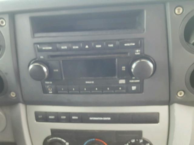 1J8HG48K57C663674 - 2007 JEEP COMMANDER თეთრი ფოტო 9