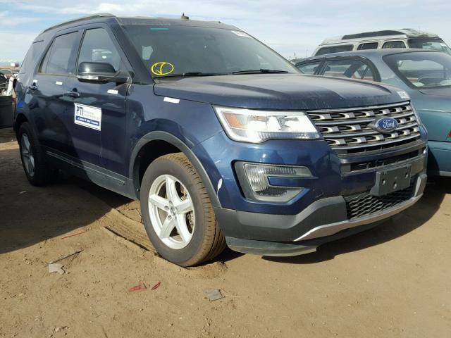 1FM5K8D8XGGB53397 - 2016 FORD EXPLORER X BLACK photo 1