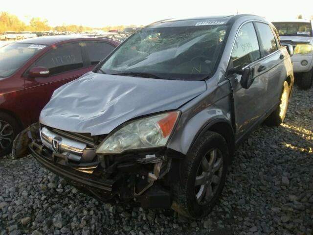 JHLRE385X7C015658 - 2007 HONDA CR-V EX SILVER photo 2