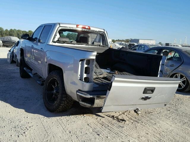 3GCPCREC1HG388084 - 2017 CHEVROLET SILVERADO SILVER photo 3