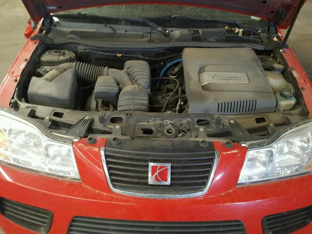 5GZCZ33Z27S867668 - 2007 SATURN VUE HYBRID RED photo 7