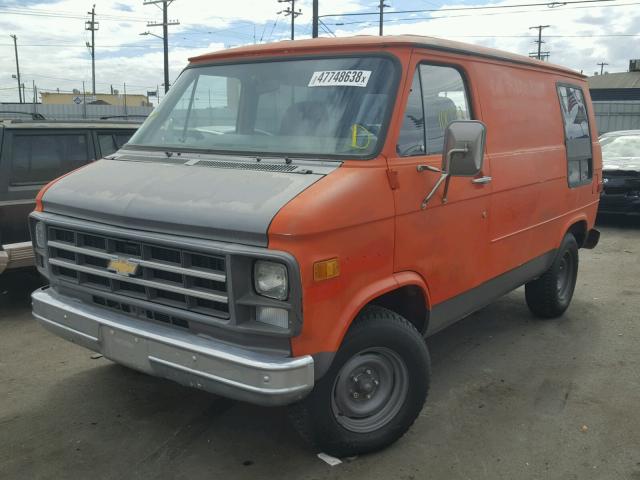 CGL2597158544 - 1979 CHEVROLET G20 ORANGE photo 2