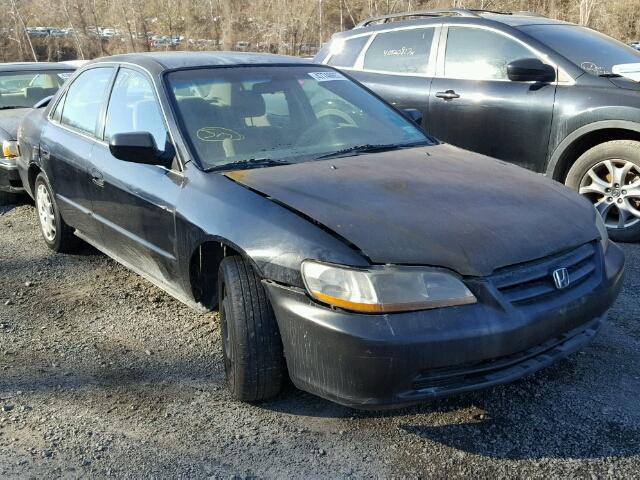 1HGCG66552A073233 - 2002 HONDA ACCORD LX BLACK photo 1