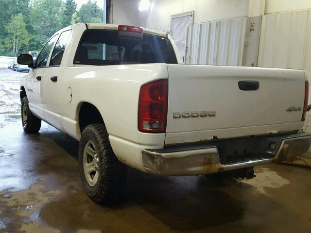 1D7HU18N43S268769 - 2003 DODGE RAM WHITE photo 3