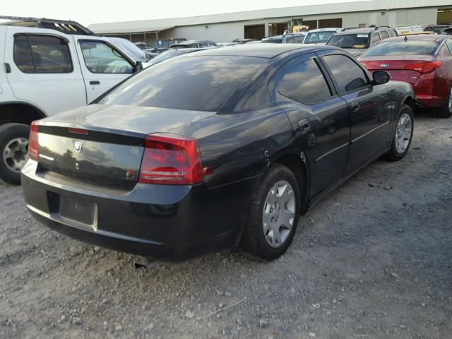 2B3KA43R86H304562 - 2006 DODGE CHARGER SE BLACK photo 4