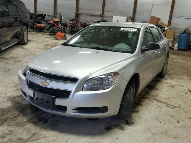 1G1ZB5E15BF318866 - 2011 CHEVROLET MALIBU LS SILVER photo 2