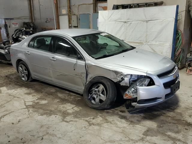 1G1ZB5E15BF318866 - 2011 CHEVROLET MALIBU LS ვერცხლისფერი ფოტო 9