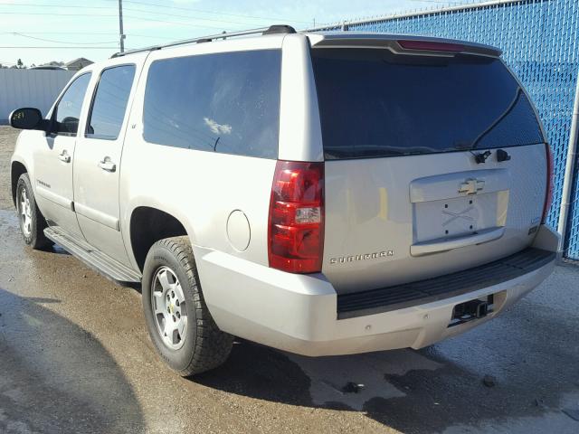 3GNFC16017G198258 - 2007 CHEVROLET SUBURBAN C BEIGE photo 3