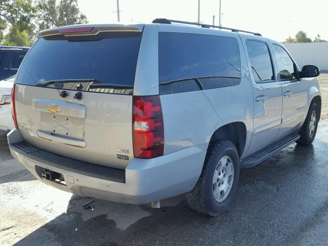 3GNFC16017G198258 - 2007 CHEVROLET SUBURBAN C BEIGE photo 4