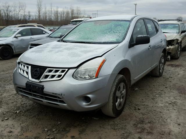 JN8AS5MV7CW700282 - 2012 NISSAN ROGUE S SILVER photo 2