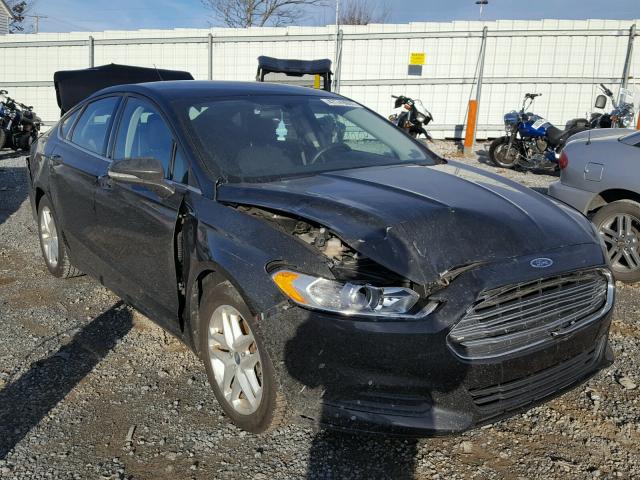 3FA6P0H79DR248623 - 2013 FORD FUSION SE BLACK photo 1