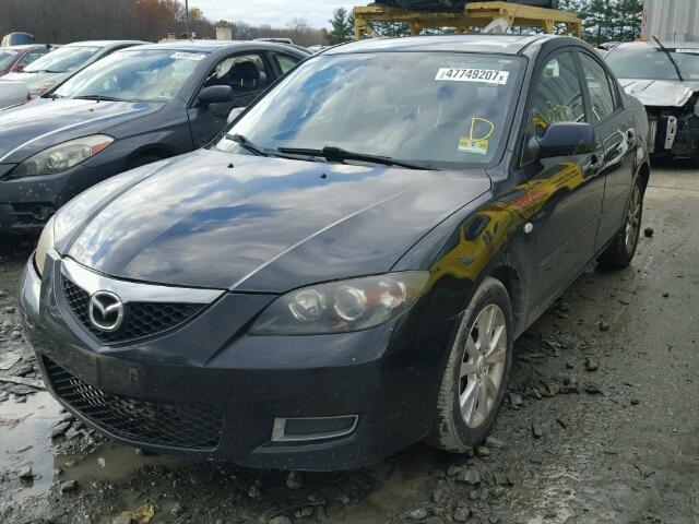 JM1BK32G971765999 - 2007 MAZDA 3 I GRAY photo 2