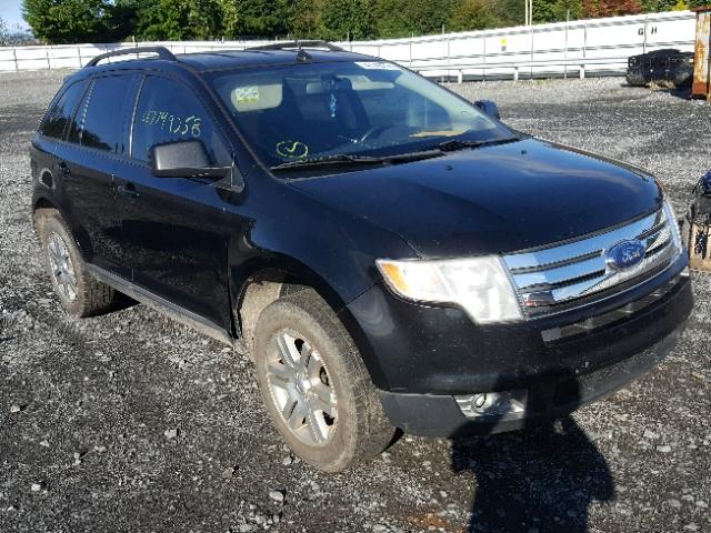 2FMDK49C27BA97741 - 2007 FORD EDGE SEL P BLACK photo 1