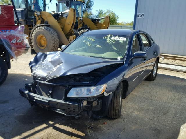 KMHFC46D97A180517 - 2007 HYUNDAI AZERA GLS BLUE photo 2