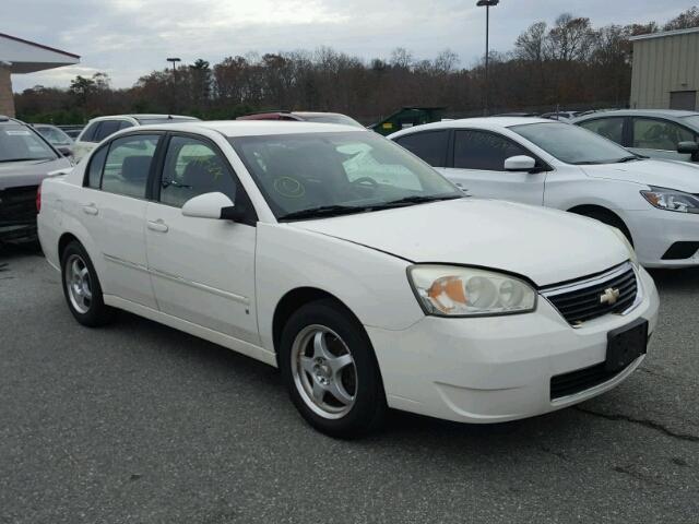 1G1ZT53886F258858 - 2006 CHEVROLET MALIBU LT WHITE photo 1