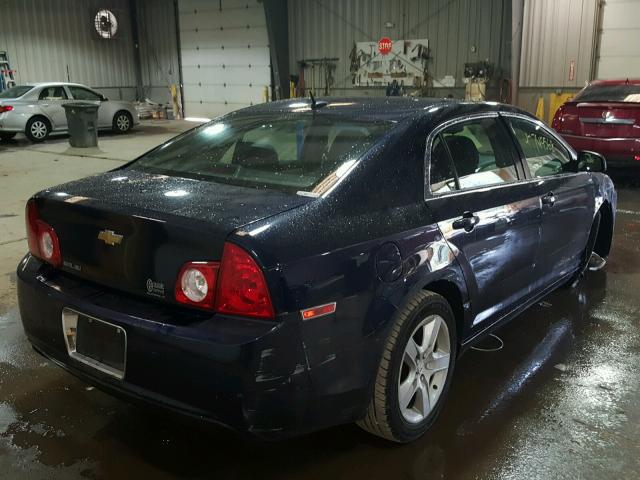 1G1ZB5EB5AF159239 - 2010 CHEVROLET MALIBU LS ლურჯი ფოტო 4