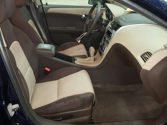 1G1ZB5EB5AF159239 - 2010 CHEVROLET MALIBU LS ლურჯი ფოტო 5