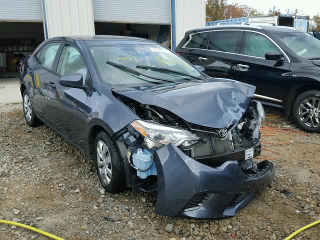 2T1BURHE8GC576789 - 2016 TOYOTA COROLLA L GRAY photo 1