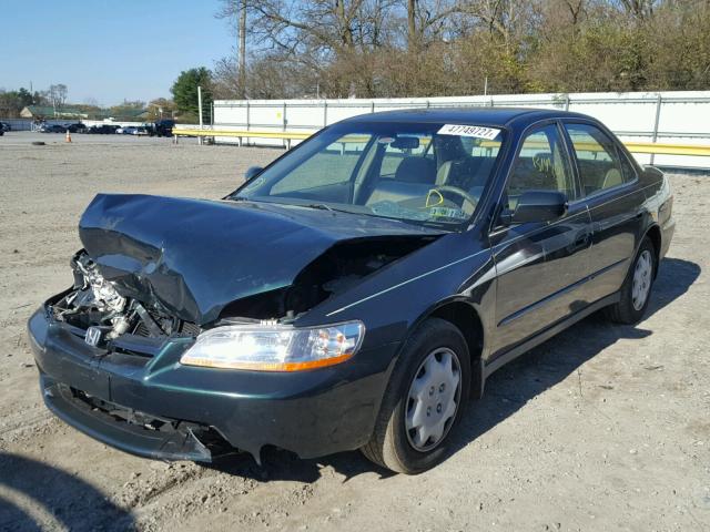 JHMCG6652XC001351 - 1999 HONDA ACCORD LX GREEN photo 2