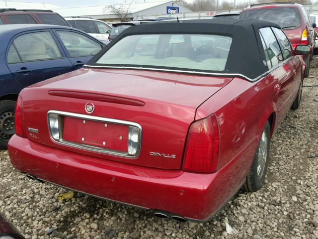 1G6KD54Y35U107511 - 2005 CADILLAC DEVILLE MAROON photo 4