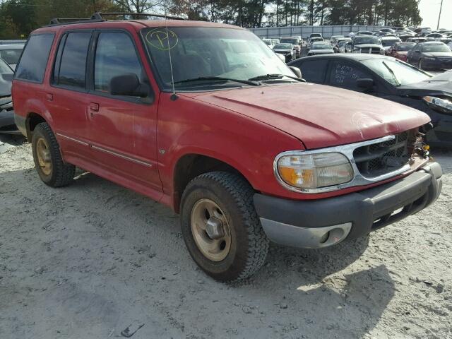 1FMZU32P1XZA68588 - 1999 FORD EXPLORER RED photo 1