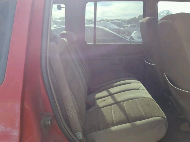 1FMZU32P1XZA68588 - 1999 FORD EXPLORER RED photo 6