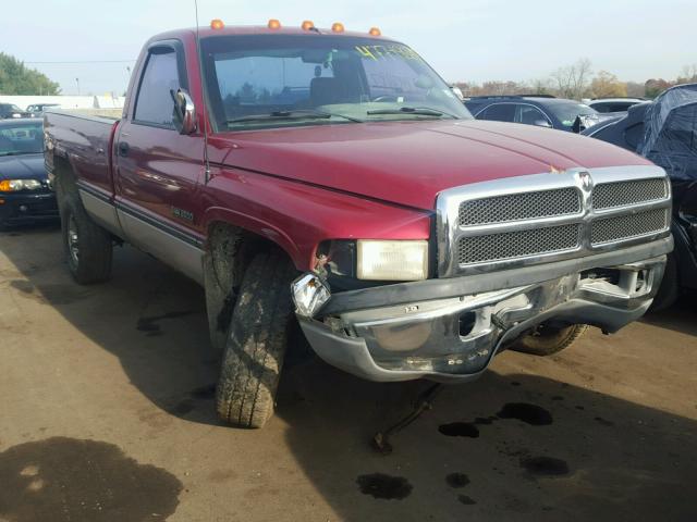 1B7KF26D3VJ530980 - 1997 DODGE RAM 2500 MAROON photo 1