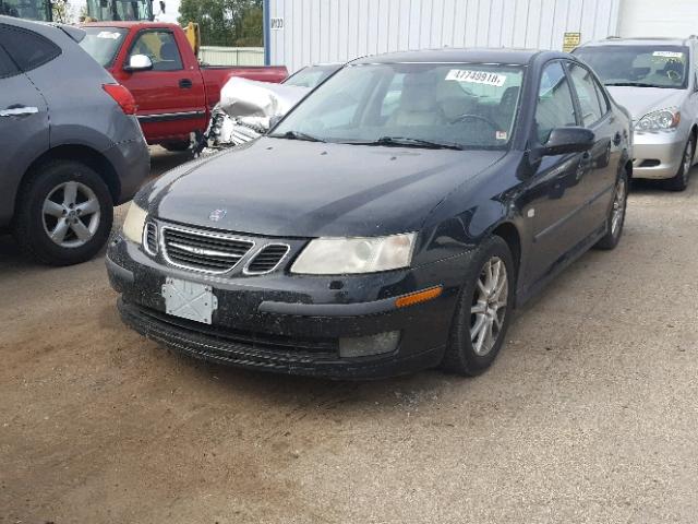 YS3FD45YX41026943 - 2004 SAAB 9-3 ARC BLACK photo 2