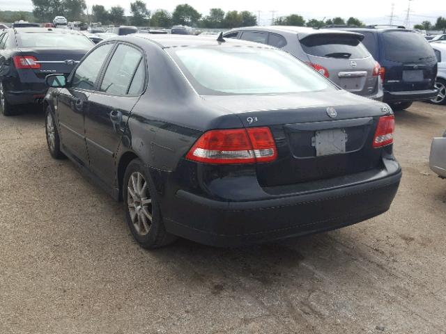 YS3FD45YX41026943 - 2004 SAAB 9-3 ARC BLACK photo 3