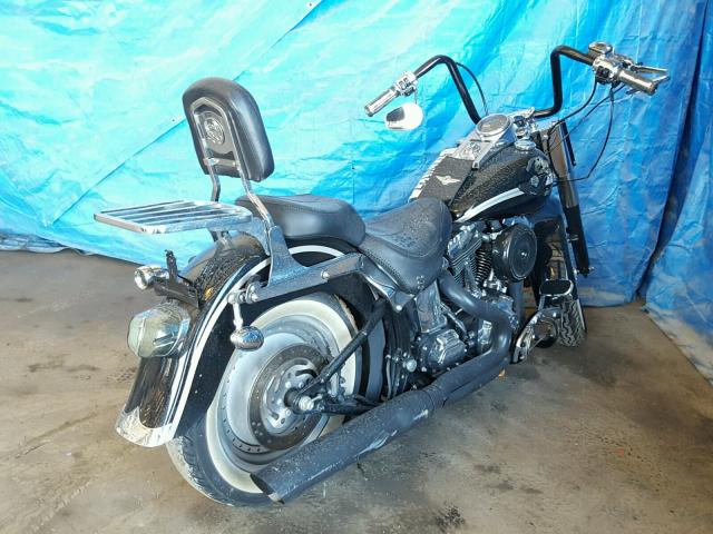 1HD1BXB1X3Y114668 - 2003 HARLEY-DAVIDSON FLSTFI BLACK photo 4