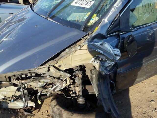 5FNRL38499B030667 - 2009 HONDA ODYSSEY EX GRAY photo 9