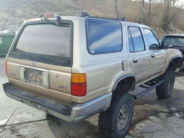 JT3VN39W8S0219456 - 1995 TOYOTA 4RUNNER VN GOLD photo 4