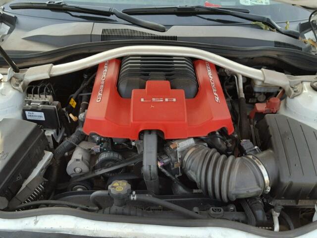 2G1FL1EP7D9801011 - 2013 CHEVROLET CAMARO ZL1 白色 照片 7
