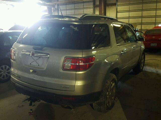 5GZEV237X8J113728 - 2008 SATURN OUTLOOK XR ვერცხლისფერი ფოტო 4