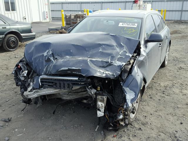 WAUVF78K49A099722 - 2009 AUDI A4 2.0T AV GRAY photo 2