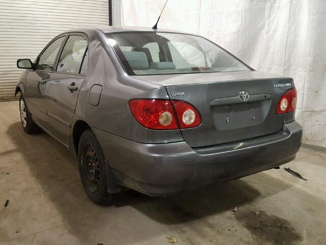 2T1BR32E28C930413 - 2008 TOYOTA COROLLA CE GREEN photo 3