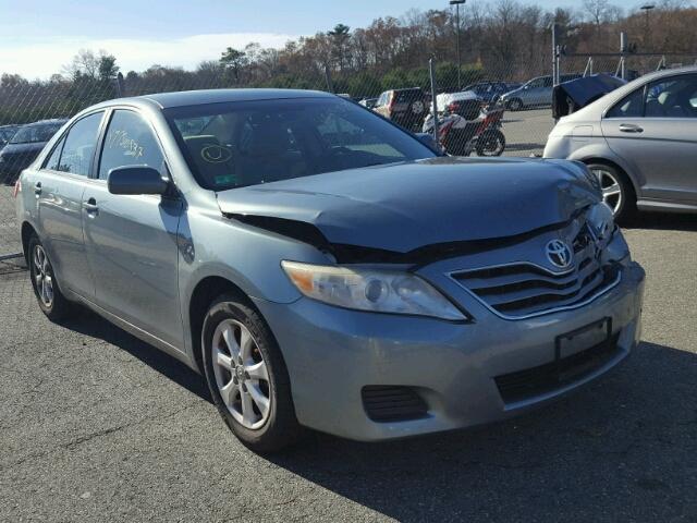 4T4BF3EK7BR108390 - 2011 TOYOTA CAMRY BASE BLUE photo 1